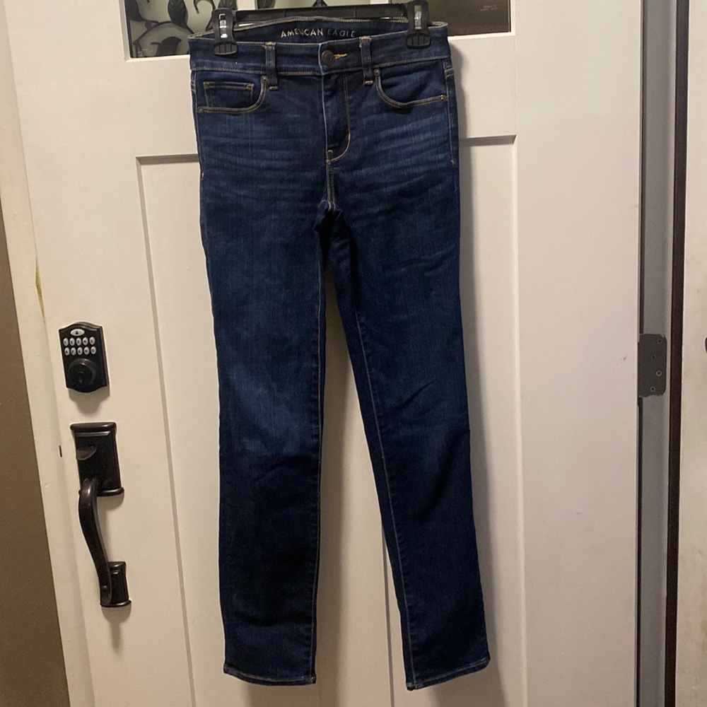 American Eagle Dark Wash Skinny Jeans